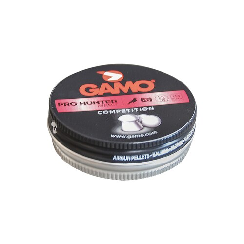 10 Envases Diabolos Gamo Punta Esferica Pro Hunter Calibre 5.5mm 0.22 Pulgadas Lata De 250 Piezas Cada Una para Rifle De Aire Comprimido para Deportes Caza o Tiro Al Blanco