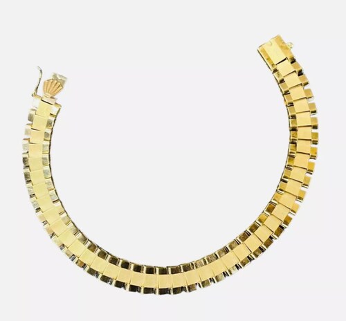 Pulsera Baby Rolex 8 Mm 18 Cm Oro 14 K + Obsequio