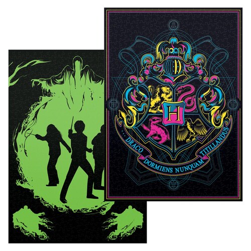 Rompecabezas Harry Potter Glow In The Dark 500 Piezas 