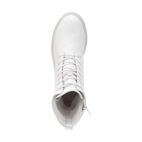 Botas militares blancas marca Goodyear de mujer, mod. 1087417