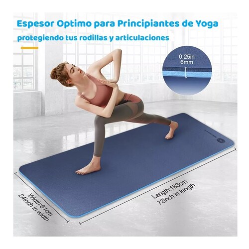 Tapis De Yoga Personnalisable 183x68cm – Microfibre Antidérapante, Léger, Idéal Fitness & Pilates