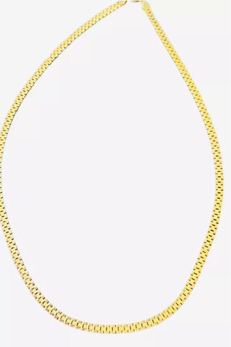 Cadena Baby Rolex 45 Cm X 4mm Oro 10 K. + Obsequio