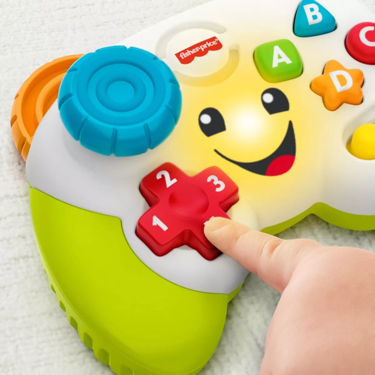 Juguete Para Bebes Fisher price Control Juega Y Aprende Verde con Blanco