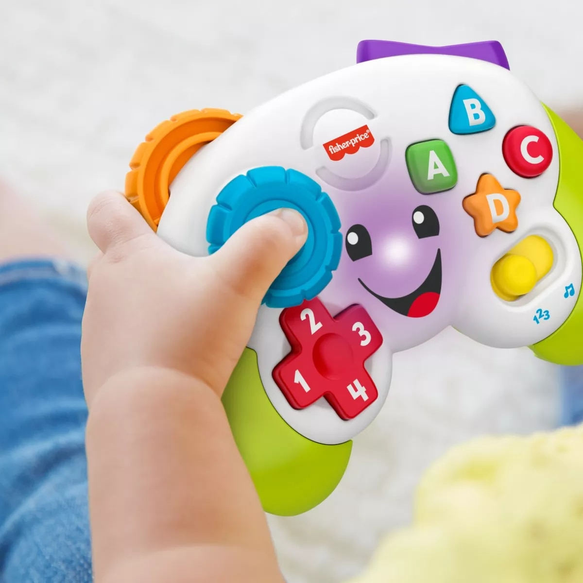 Juguete Para Bebes Fisher price Control Juega Y Aprende Verde con Blanco