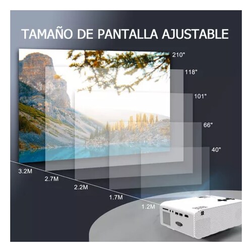 Proyectores Android Mini Portatil Bluetooth Wifi Baratos 4k