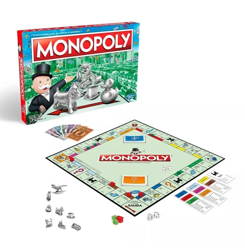Juego de mesa Monopoly Clásico Hasbro 