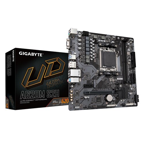 Tarjeta Madre Gigabyte Micro-ATX A620M S2H S-AM5 AMD A620 HDMI