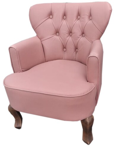 Sillón Capitone Individual Retro Vintage 100% Artesanal Madera Pino Artesanía Nacional.