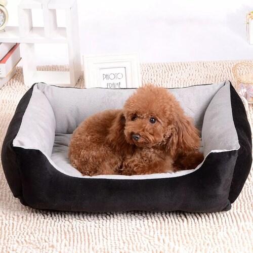 Cama Impermeable De 70x55 Mascotas, Gatos Y Perros Medianos