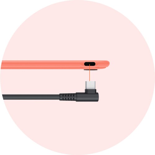Tableta Digitalizadora Huion Inspiroy Rts-300 Rosa Dibujo
