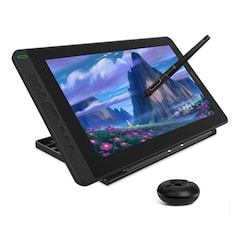 Tableta Digitalizadora Monitor Huion Kamvas 13 con soporte Negra