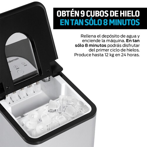 Maquina Fabricadora Para Hacer Hielo Portatil 9 Minutos