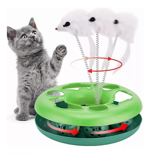 Juguete Divertido Para Gatos Entretenimiento Interactivo