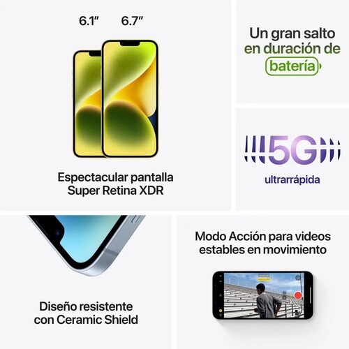 Apple iPhone 14 Plus 256 Gb Nuevo Azul