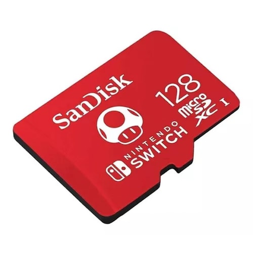 Memoria Micro Sd Sandisk 128gb Nintendo Switch, Original