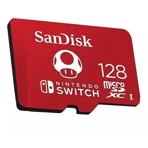 Memoria Micro Sd Sandisk 128gb Nintendo Switch, Original