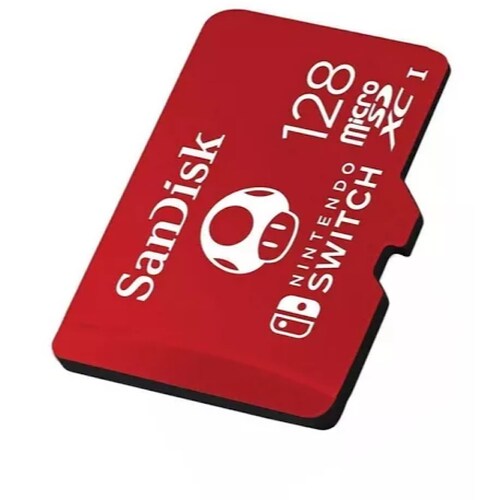 Memoria Micro Sd Sandisk 128gb Nintendo Switch, Original