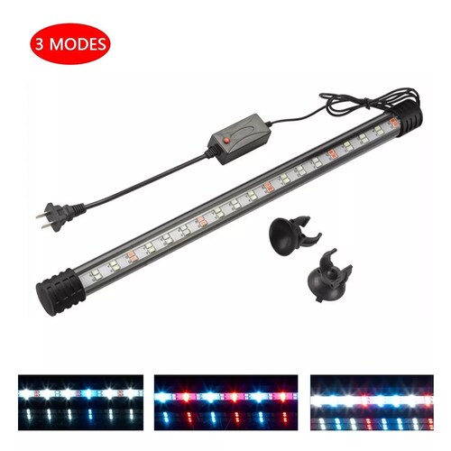 Lámpara Para Peceras Acuarios Luces Led Sumergible 27cm