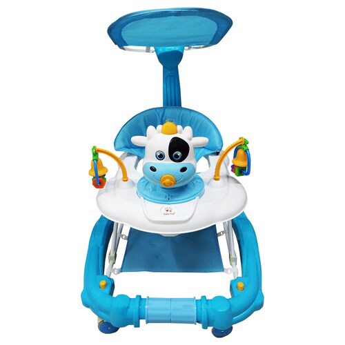 Andadera Mecedora de Vaca Semilujo Babytek TEK-101 Azul