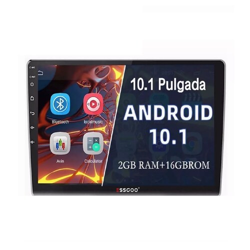 Autoestéreo Android 11 De 10.1 Pulgadas Con Camara Gps Wifi