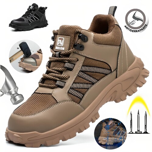 Zapatos De Seguridad De Trabajo Industrial P/hombre