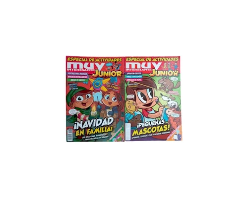 8 Revistas Muy Interesante Junior Especial De Actividades Niño Niña .