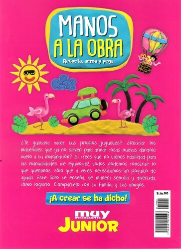 Revista Muy Interesante Especial Manos a la Obra Recorta Arma y Pega Niños.