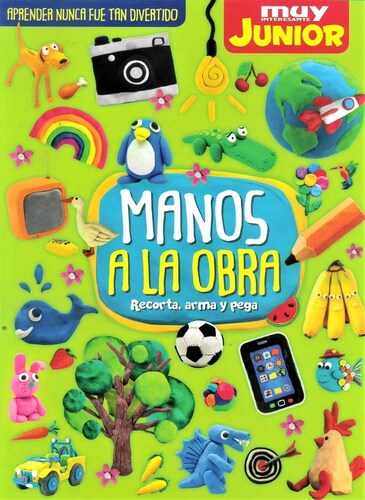 Revista Muy Interesante Especial Manos a la Obra Recorta Arma y Pega Niños.