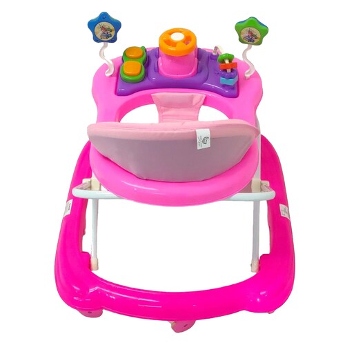 Andadera para bebé Carrito Babytek TEK-102 Rosa