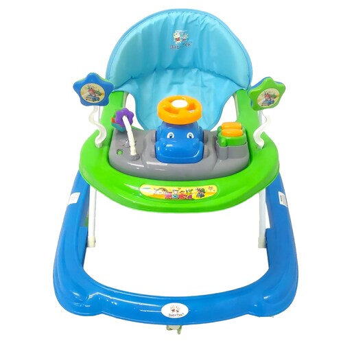 Andadera para bebé Carrito Babytek TEK-102 Azul/ Verde