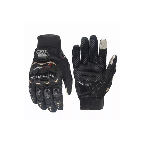 Guantes Con Proteccion Motociclista Anti Derrape Táctil XL