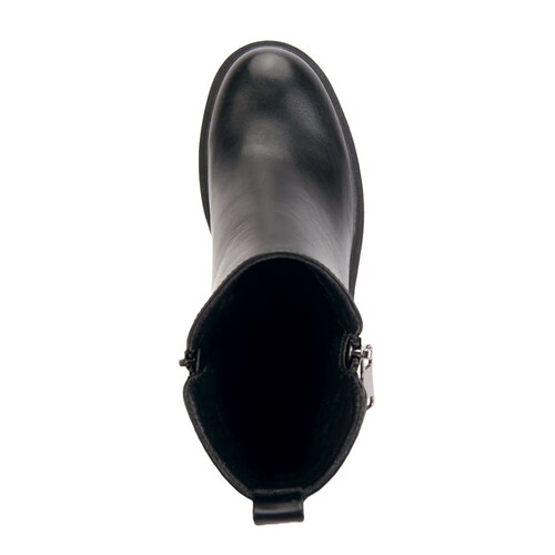 Botas marca Belinda Peregrin con doble cierre, color negro, mod. 1085445