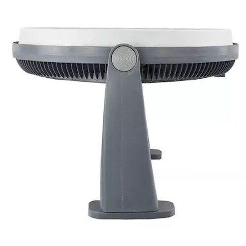 Ventilador de pared y de piso Fan Star 3349 gris con 5 aspas de plástico, 20" de diámetro 127 V