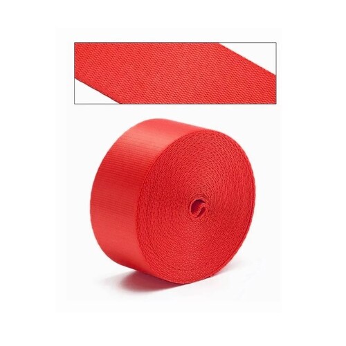 Rollo Cinturón De Seguridad Coche Rollo De Correas De Color Rojo