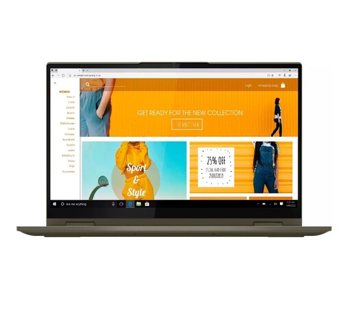 Laptop Lenovo Yoga 2 en 1 82BJ007WUS Pantalla 15.6 Pulgadas IPS Full HD Touch, Procesador Intel Core i7-1165 12 Gb Ram 512 Gb Ssd, Windows 11 Home