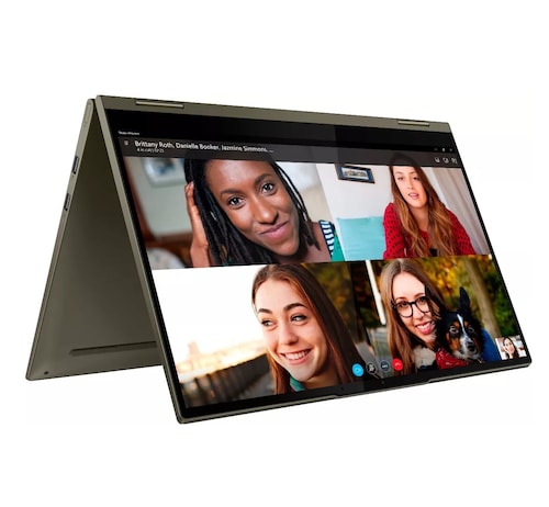 Laptop Lenovo Yoga 2 en 1 82BJ007WUS Pantalla 15.6 Pulgadas IPS Full HD Touch, Procesador Intel Core i7-1165 12 Gb Ram 512 Gb Ssd, Windows 11 Home