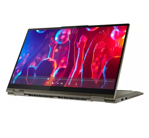 Laptop Lenovo Yoga 2 en 1 82BJ007WUS Pantalla 15.6 Pulgadas IPS Full HD Touch, Procesador Intel Core i7-1165 12 Gb Ram 512 Gb Ssd, Windows 11 Home