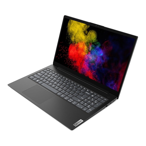 Laptop Lenovo V15 G4 Ryzen 5-7520u Ram 8GB Disco SSD 512GB Pantalla 15.6'' Windows 11 - Negro + Mouse + Base Enfriadora