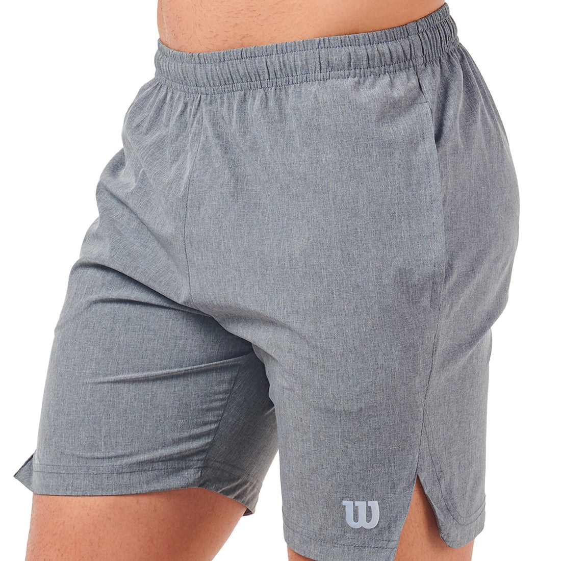 Short Melange Wilson para hacer deporte Caballero Color Gris Claro