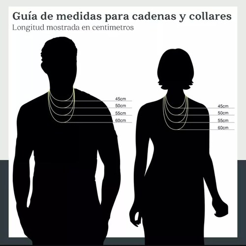 Set Torzal Cadena + Pulsera 50 Cm X 3 Mm Oro 10 K + Regalo