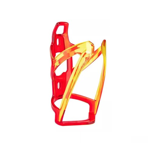 Soporte Porta Anfora Bicicleta Portabidón Universal+botella Amarillo/Rojo