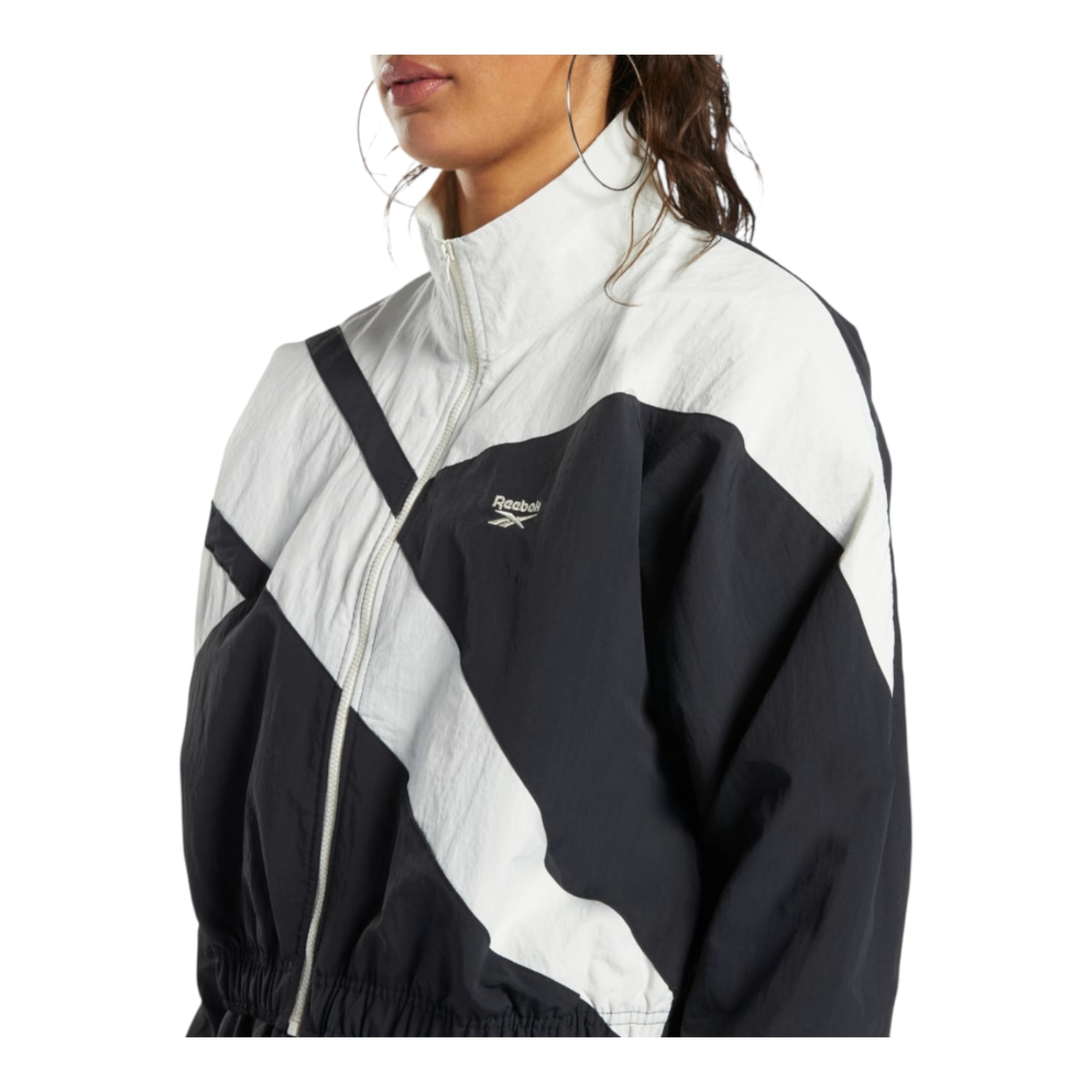 Chaqueta reebok classic clearance mujer negro