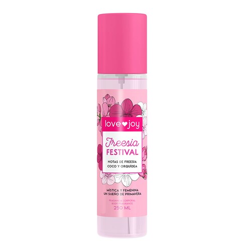 Body Mist Mujer Freesia Festival Love Joy