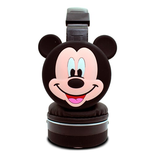 Audífonos De Diadema Mickey Mouse Bt Fm Aux.