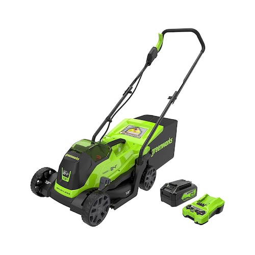 Podadora de empuje de 13" MO24L410 greenworks