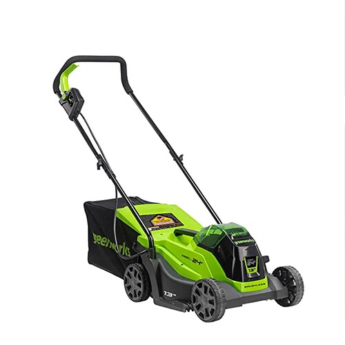 Podadora de empuje de 13" MO24L410 greenworks