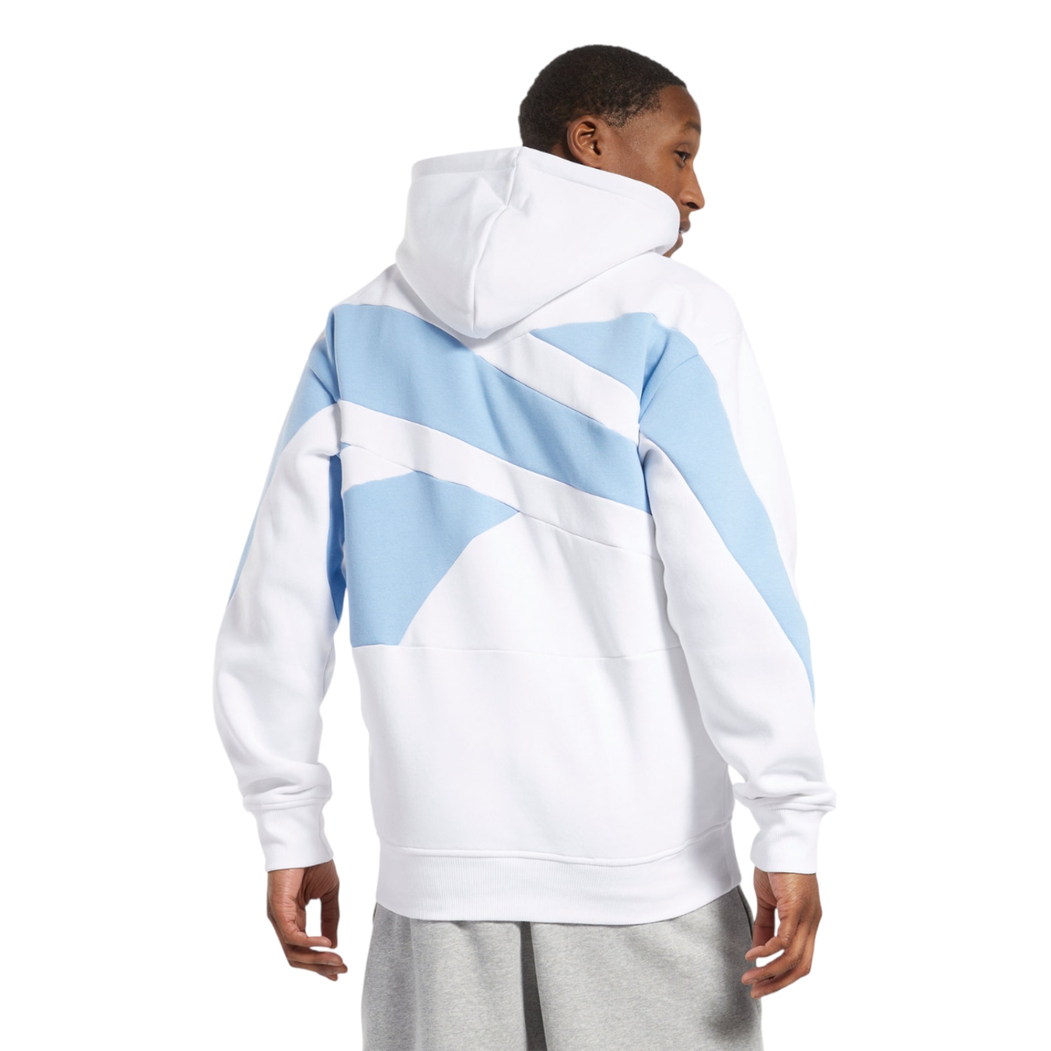 Sudadera reebok clearance blanco