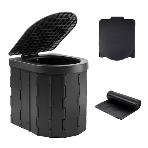 Inodoro Portátil Plegable Para Acampar Para Viajes Senderism