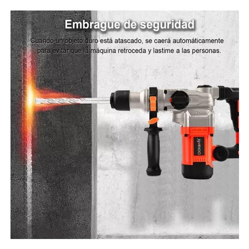 Rotomartillo Cincelador Perforador Sds Industrial 1600w