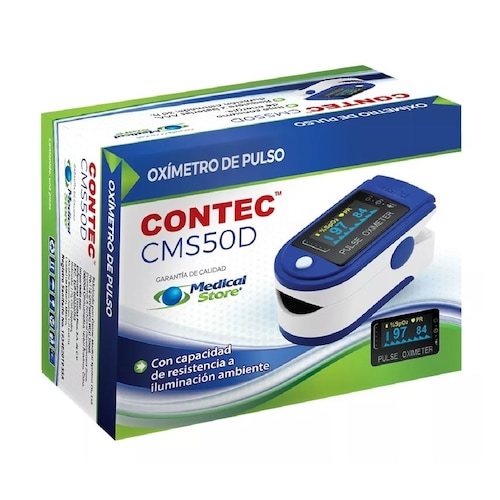 Oximetro De Pulso De Dedo Adulto Pediatrico Digital Portatil